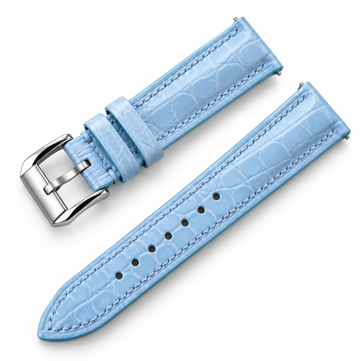Blue Buttero Leather Watch Strap (Copy)